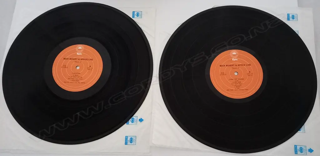 Beck, Bogert & Appice, Beck Bogert & Appice Live (Double album) Image 1++